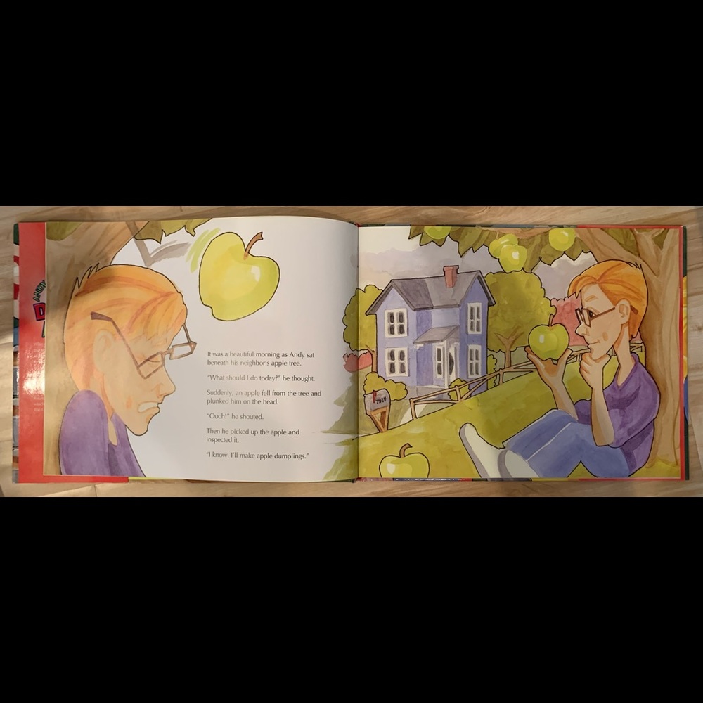 Andy & Elmers Apple Dumpling Adventure BOOK! - Picture 7 of 12